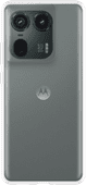 Just in Case Soft Design Motorola Edge 50 Ultra Back Cover Transparant Hoesje met standaard valbescherming