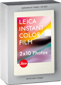 Leica Instant Color Film Warm White (20 stuks) Fotopapier voor instant camera