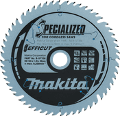 Makita Circular Saw Blade Wood Efficut 165x20x1.45 56T Circular saw blades