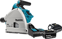 Makita DSP600ZJ + 3,0 Ah (2x) en lader Makita cirkelzaag