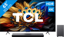 Coolblue TCL QLED 65C61B (2024) + soundbar aanbieding