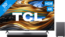 TCL 4K LED 50P71B (2024) + soundbar