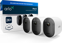 Arlo Pro 5 2K+ Beveiligingscamera 3-Pack Arlo IP camera