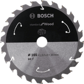 Bosch Circular Saw Blade Cordless Standard for Wood 254X2.2/1.6X30X4 Buy power tools?