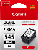 Canon PG-545XL Cartridge Zwart Inkt cartridge voor de Canon PIXMA TS printers