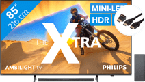 Philips The Xtra 85PML9009 - QD Mini-led (2024) + Philips TAB6309 + BlueBuilt HDMI kabel