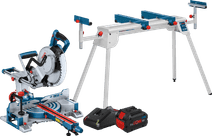 Bosch Professional GCM 18V-254 D + ProCORE 18V 8.0Ah + Underframe Bosch Professional radial arm saw