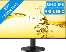 AOC Q27B3CF2 monitor with adjustable height