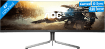 AOC PD49 rotatable monitor