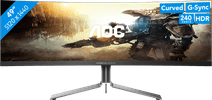 AOC PD49 extra large curved monitor (from 32 inches)