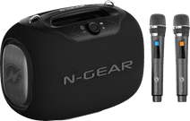 N-Gear NRG 600 Zwart Bluetooth speaker voor onderweg