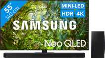 Coolblue Samsung Neo QLED 4K 55QN90D (2024) + Soundbar aanbieding