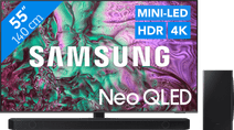Coolblue Samsung Neo QLED 4K 55QN86D (2024) + Soundbar aanbieding