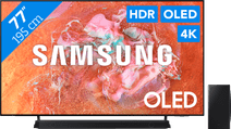 Coolblue Samsung OLED 4K 77S85D (2024) + Soundbar aanbieding