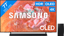 Samsung OLED 4K 77S85D (2024) + Soundbar gaming TV