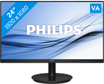 Philips 241V8LAB/00 24 inch monitor met dunne bezel