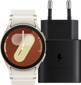 Samsung Galaxy Watch 7 Cream 40mm + Charger 25W Sports gift