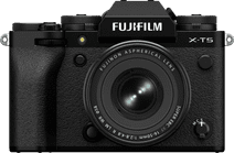 Fujifilm X-T5 Zwart + XF 16-50mm f/2.8-4.8 R LM WR Camera met microfoonaansluiting