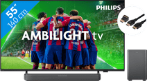 Philips 55PUS8309 - Ambilight (2024) + Soundbar + Hdmi kabel