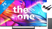 Philips The One 75PUS8909 - Ambilight (2024) + Soundbar + HDMI cable Philips Ambilight The One promotion