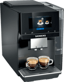 Siemens EQ700 Classic Piano Black TP713R09 Volautomatische koffiemachine met automatische melkopschuimer