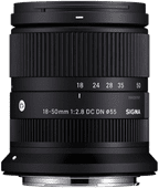 Sigma 18-50mm f/2.8 DC DN Contemporary Canon RF Mount Groothoeklens voor systeemcamera