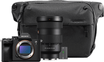 Sony A7 IV Travel Kit Camera met microfoonaansluiting