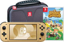 Nintendo Switch Lite Zelda Edition + Animal Crossing: New Horizons + Travel Case Nintendo Switch Lite console