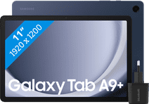 Coolblue Samsung Galaxy Tab A9 Plus 11 inch 64GB Wifi Blauw + BlueBuilt Oplader aanbieding