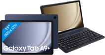 Samsung Galaxy Tab A9 Plus 11 inch 128GB Wifi Blauw + Just in Case Toetsenbord Hoes QWERTY Samsung Galaxy Tab A
