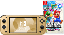 Nintendo Switch Lite Zelda Edition + Super Mario Bros. Wonder Nintendo Switch Lite console