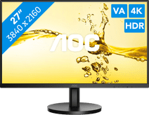 AOC U27B3M monitor with HDMI connector