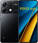 POCO X6 256GB Black 5G phone with the best camera