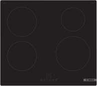 Bosch PIE61RBB5E electric cooktop for 3-phase connector