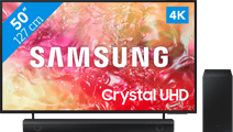 Coolblue Samsung Crystal UHD 50DU7100 (2024) + Soundbar aanbieding