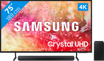 Samsung Crystal UHD 75DU7100 (2024)  + Soundbar Samsung Crystal Color