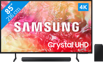 Samsung Crystal UHD 85DU7100 (2024) + Soundbar