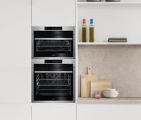 AEG KPE742280M + AEG BPE742280M built-in oven with 45-cm niche height