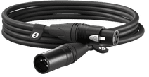 RØDE XLR 3M Black Video cable