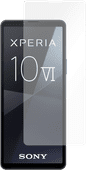 Just In Case Tempered Glass Sony Xperia 10 VI Screenprotector Screenprotector compatibel met vingerafdrukscanner