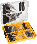 DeWalt 72-delige Steenboren en HSS-G Metaalboren EXTREME 2 TOUGH CASE Bit- en boorset