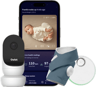 Owlet Cam 2 + Dream Sock Bedtime Blue OW-DSDUO-BL Owlet babyfoon