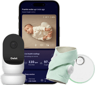 Owlet Cam 2 + Dream Sock Mint OW-DSDUO-MI Owlet babyfoon