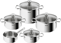 Tefal Duetto 5-delige pannenset Steelpan