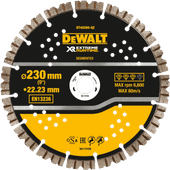 DeWalt Extreme Runtime Diamond Disc 230mm/22.2mm Grinding disc