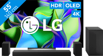 LG OLED55C34LA (2023) + Soundbar LG OLED TV for movies and series