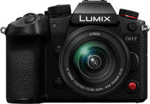 Panasonic Lumix DC-GH7 + 12-60mm f/3.5-5.6 Camera met microfoonaansluiting