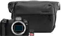 Canon EOS R8 Starter Kit Camera with tiltable screen