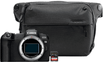 Coolblue Canon EOS R8 Starterskit + RF 50mm f/1.8 STM aanbieding