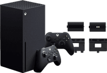 Xbox Series X + Tweede Controller Zwart + BlueBuilt Oplaadbare Batterijen Xbox Series X en Xbox Series S console
